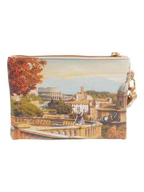 YESBAG Bolso de mano con pu&ntilde;o paisaje de Roma - Bolsos Mujer