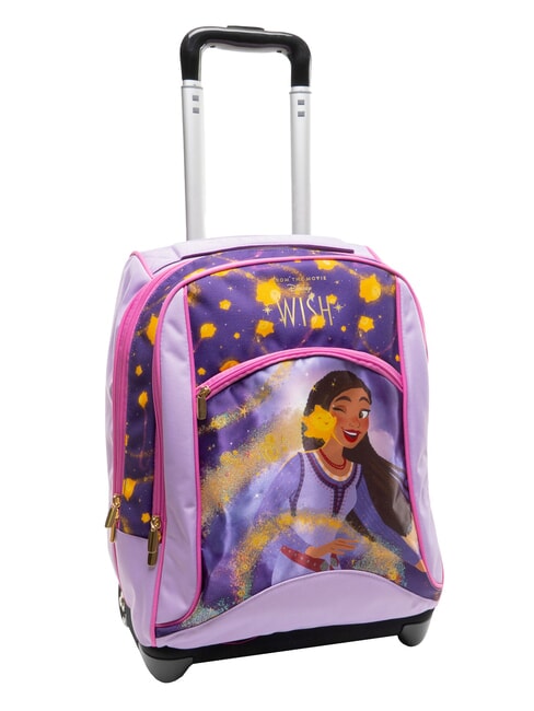 WISH STRONG HEART Mochila con carrito VIOLA - Mochilas con ruedas