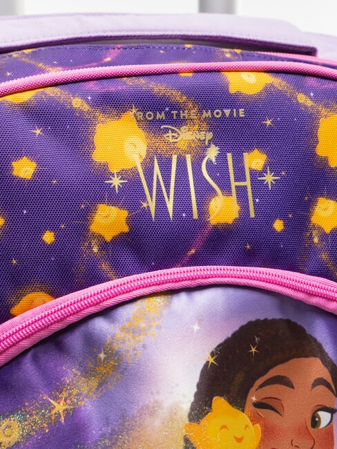 WISH STRONG HEART Mochila con carrito VIOLA - Mochilas con ruedas