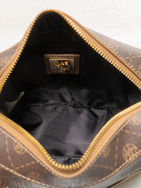 SYMBOL Minibolso de hombro chocolate - Bolsos Mujer