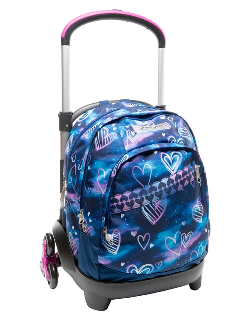 GLOOMY HEART Mochila con ruedas, desmontable Bluedeep - Mochilas con ruedas
