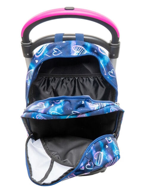 GLOOMY HEART Mochila con ruedas, desmontable Bluedeep - Mochilas con ruedas