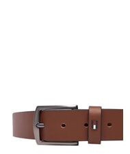 TOMMY HILFIGER DENTON Cintur&oacute;n de cuero co&ntilde;ac de invierno - Cinturones - 3