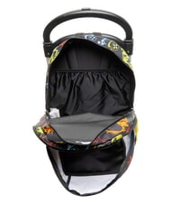 YUB FLASHY SIGN Mochila con carrito negro - Mochilas con ruedas - 7