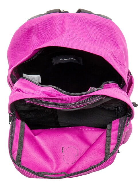NEW WAY Mochila de doble compartimento p&uacute;rpura de la suerte - Mochilas Escuela & Tiempo Libre