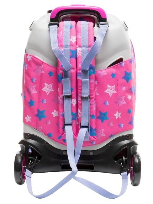 HAYRIDE Mochila con carrito fuxiafluo - Mochilas con ruedas
