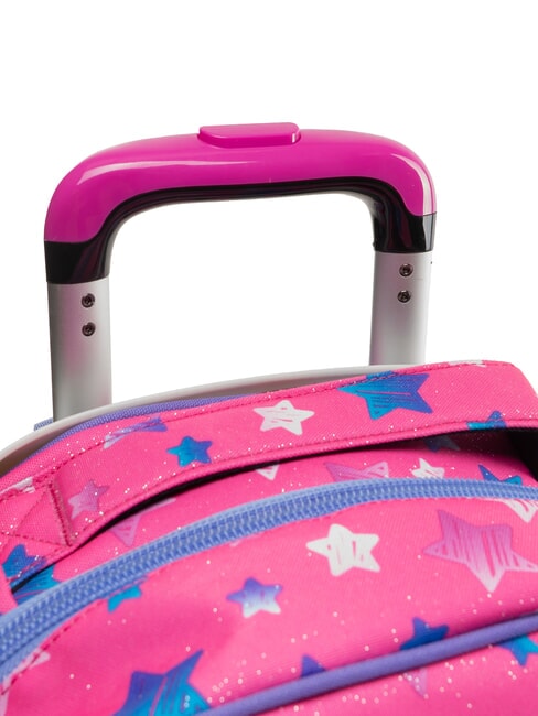 HAYRIDE Mochila con carrito fuxiafluo - Mochilas con ruedas