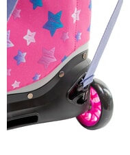 YUB HAYRIDE Mochila con carrito fuxiafluo - Mochilas con ruedas - 6