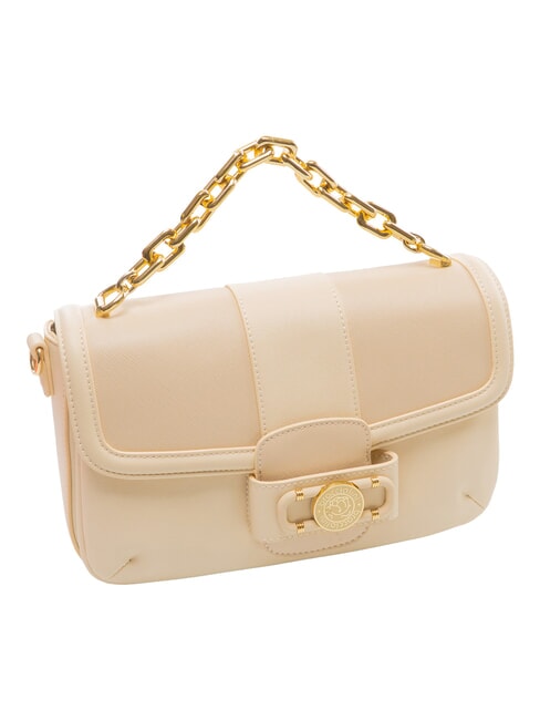 CHAIN Bolso de mano con correa para el hombro. beige - Bolsos Mujer