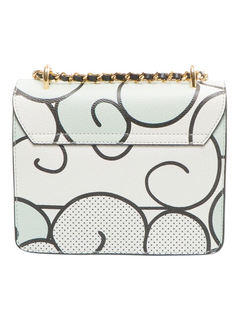 MICHELLE Mini bolso bandolera con solapa celestial - Bolsos Mujer