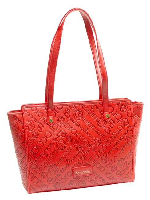 FONT Bolsa de la compra rojo - Bolsos Mujer