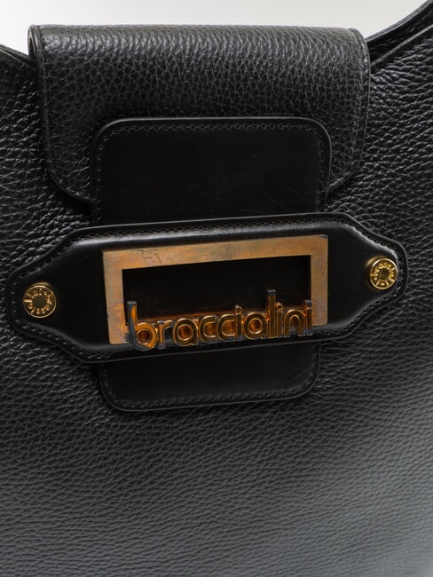 NICOLE Bolso de hombro d&oacute;lar negro - Bolsos Mujer