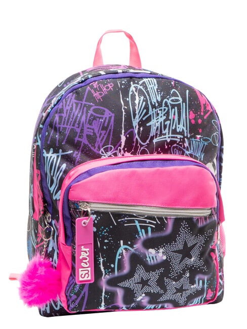 SJ EVER FIXSTAR GIRL Mochila negro - Mochilas Escuela & Tiempo Libre