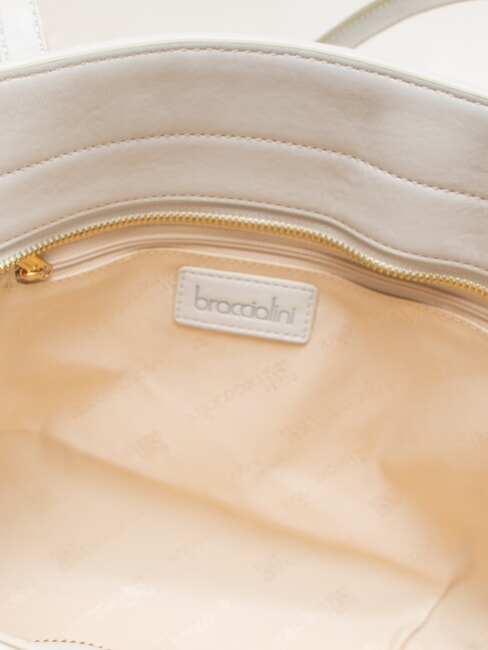 FONT Bolsa de la compra blanco - Bolsos Mujer
