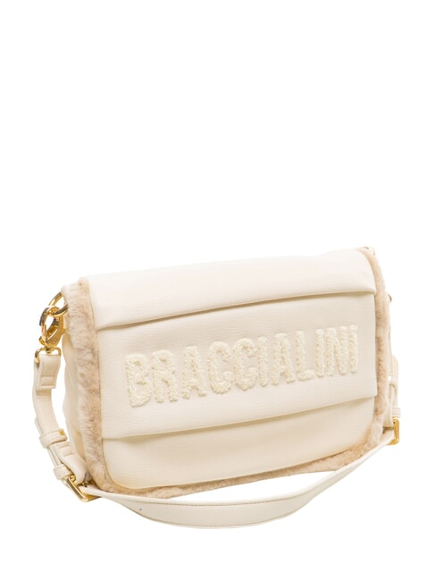 FOLD Bolso de hombro beige - Bolsos Mujer
