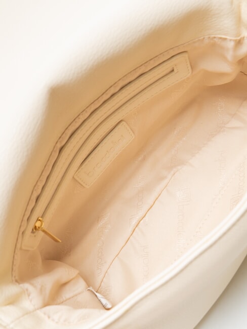FOLD Bolso de hombro beige - Bolsos Mujer