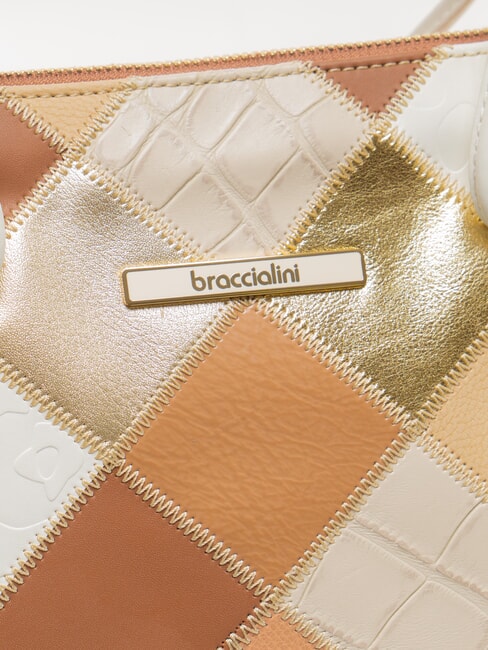 PATCH bolso beige - Bolsos Mujer