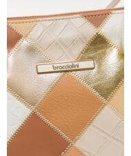 BRACCIALINI PATCH bolso beige - Bolsos Mujer - 3
