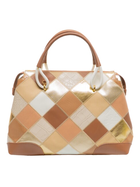 PATCH bolso beige - Bolsos Mujer