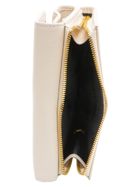 BASIC Cartera de cuero beige - Carteras Mujer