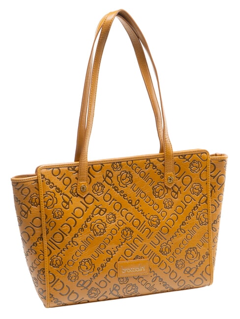 FONT Bolsa de la compra amarillo - Bolsos Mujer