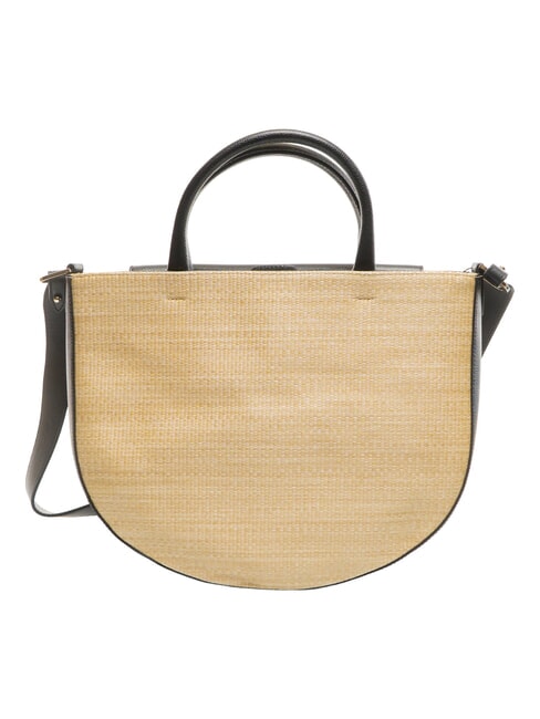 MISS MIMI Bolso de mano con correa para el hombro. desierto + negro - Bolsos Mujer