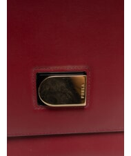 FURLA EMMA Bolso de mano, con bandolera, en piel CEREZA d - Bolsos Mujer - 3