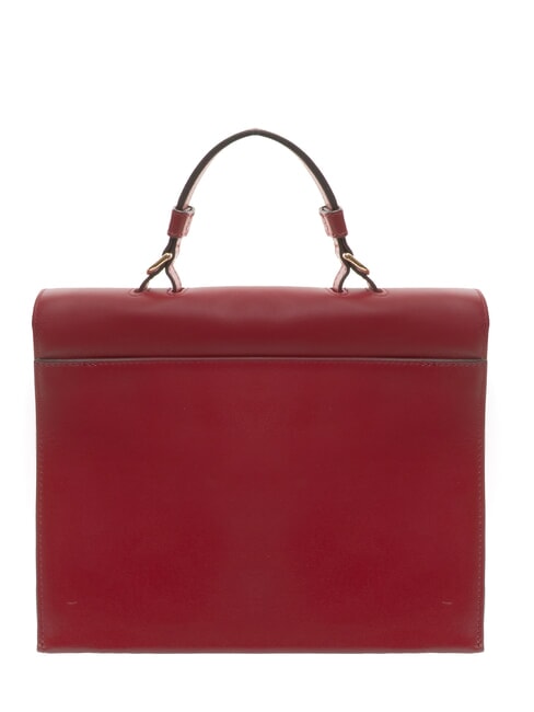 EMMA Bolso de mano, con bandolera, en piel CEREZA d - Bolsos Mujer
