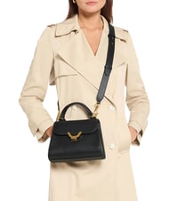 COCCINELLE DEW Bolso de mano con correa para el hombro. negro - Bolsos Mujer - 6