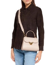 COCCINELLE DEW Bolso de mano con correa para el hombro. rosetas - Bolsos Mujer - 3