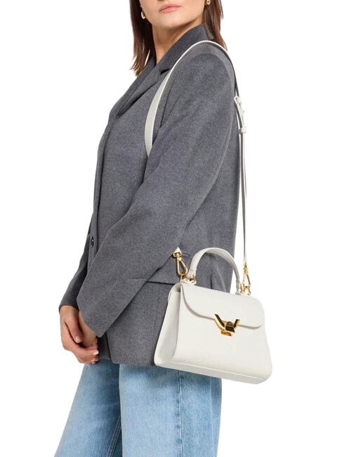 DEW Bolso de mano con correa para el hombro. blanco - Bolsos Mujer