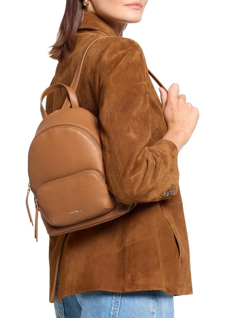 CHARLOTTE Mochila de cuero CUIR - Bolsos Mujer