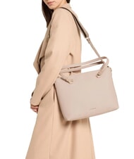 COCCINELLE MARINA Bolsa de compras de cuero rosetas - Bolsos Mujer - 6