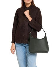 COCCINELLE CHERRY Bolso de hombro de piel negro - Bolsos Mujer - 6