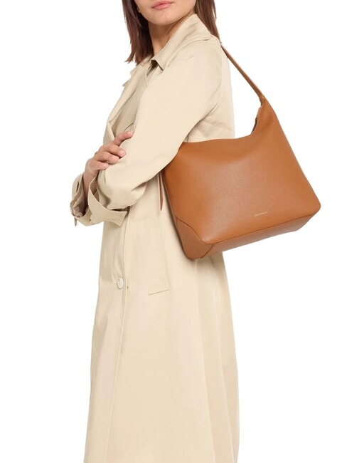 CHERRY Bolso de hombro de piel CUIR - Bolsos Mujer