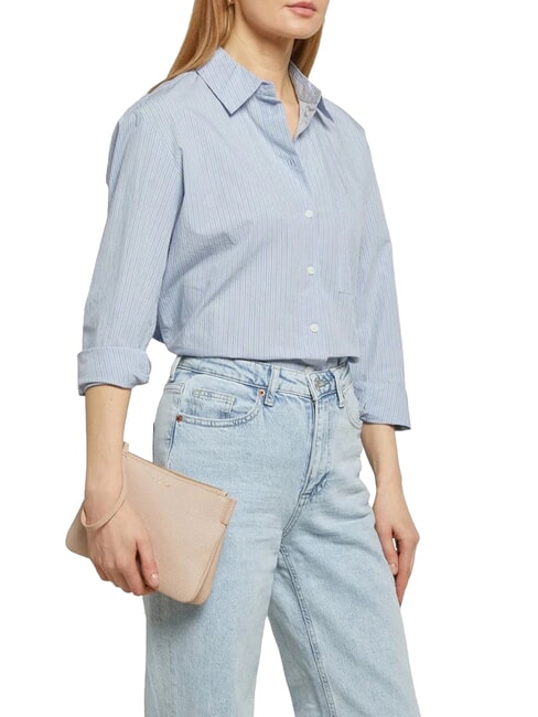 LORINE Bolso de mano de cuero rosetas - Bolsos Mujer