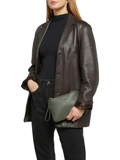 LORINE Bolso de mano de cuero algas - Bolsos Mujer