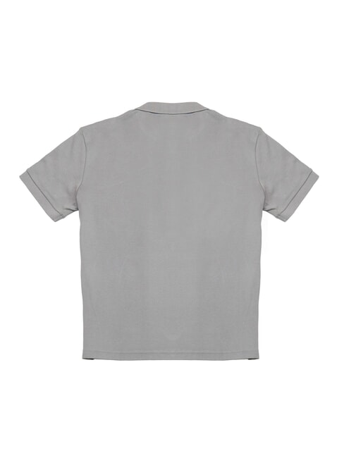 FERGUSON Camisa polo de manga corta gris oscuro - camisa polo