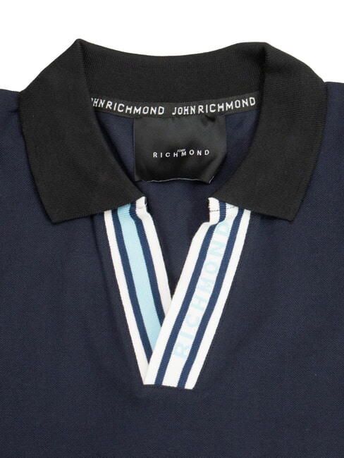 MOYIM Polo de algod&oacute;n Azul marino - camisa polo