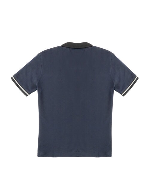 MOYIM Polo de algod&oacute;n Azul marino - camisa polo