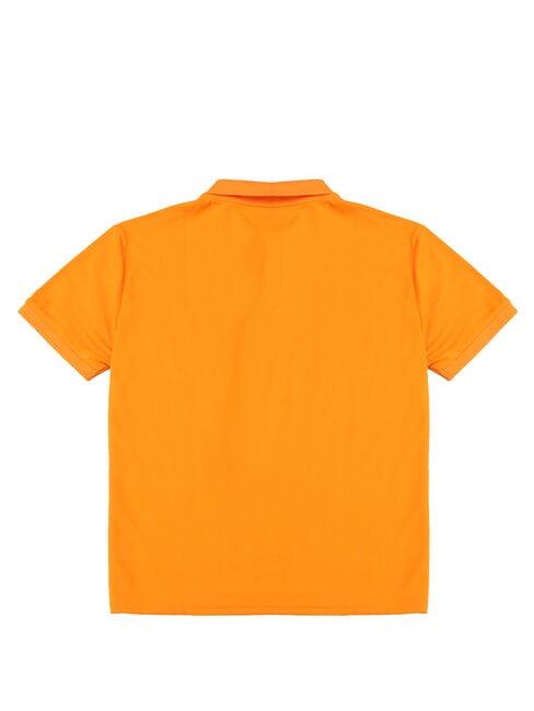 NORTH TECH Polo casual de manga corta papaya naranja - camisa polo