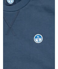 NORTH SAILS ROUND LOGO Sudadera de algod&oacute;n con cuello redondo Denim oscuro - Sudaderas - 2