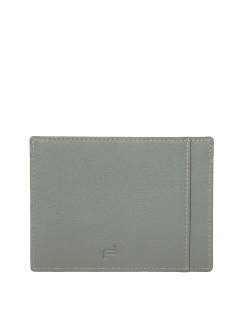BUSINESS  Tarjetero de piel Gris - Carteras Hombre