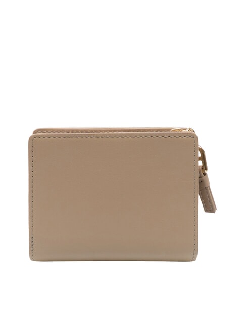 CAMPIONARIO - NUVOLA  Cartera compacta de cuero gris - Carteras Mujer