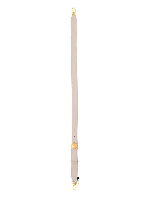CAMPIONARIO - SFERA Correa de hombro de cuero vainilla - Accesorios para bolsos