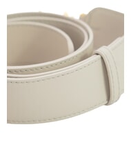 FURLA CAMPIONARIO - SFERA Correa de hombro de cuero vainilla - Accesorios para bolsos - 3