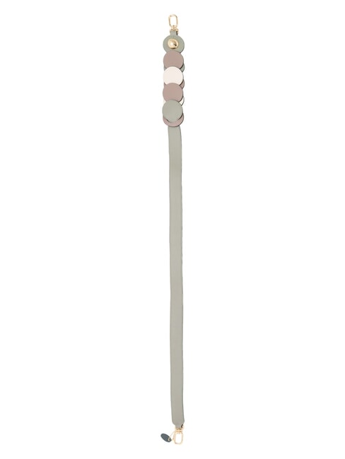 CAMPIONARIO - SFERA Correa de hombro de cuero tonos de agave - Accesorios para bolsos