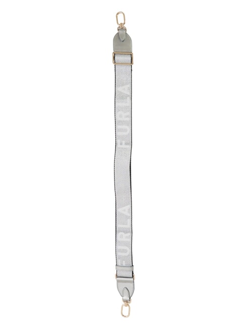 CAMPIONARIO - FIONA Correa de hombro con logotipo COLOR PLATA - Accesorios para bolsos