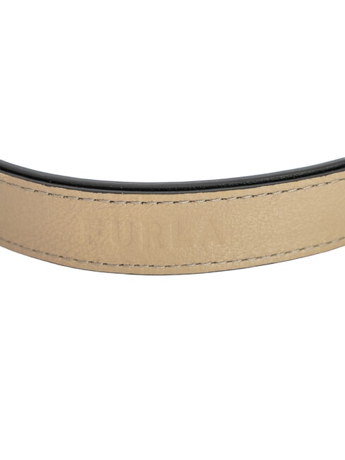 CAMPIONARIO - GIOVE Correa de hombro para bolso, de piel. greige+co&ntilde;ac h - Accesorios para bolsos
