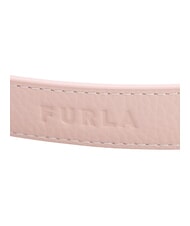 FURLA CAMPIONARIO - GIOVE Correa de hombro con logo, de piel. amanecer+negro - Accesorios para bolsos - 3